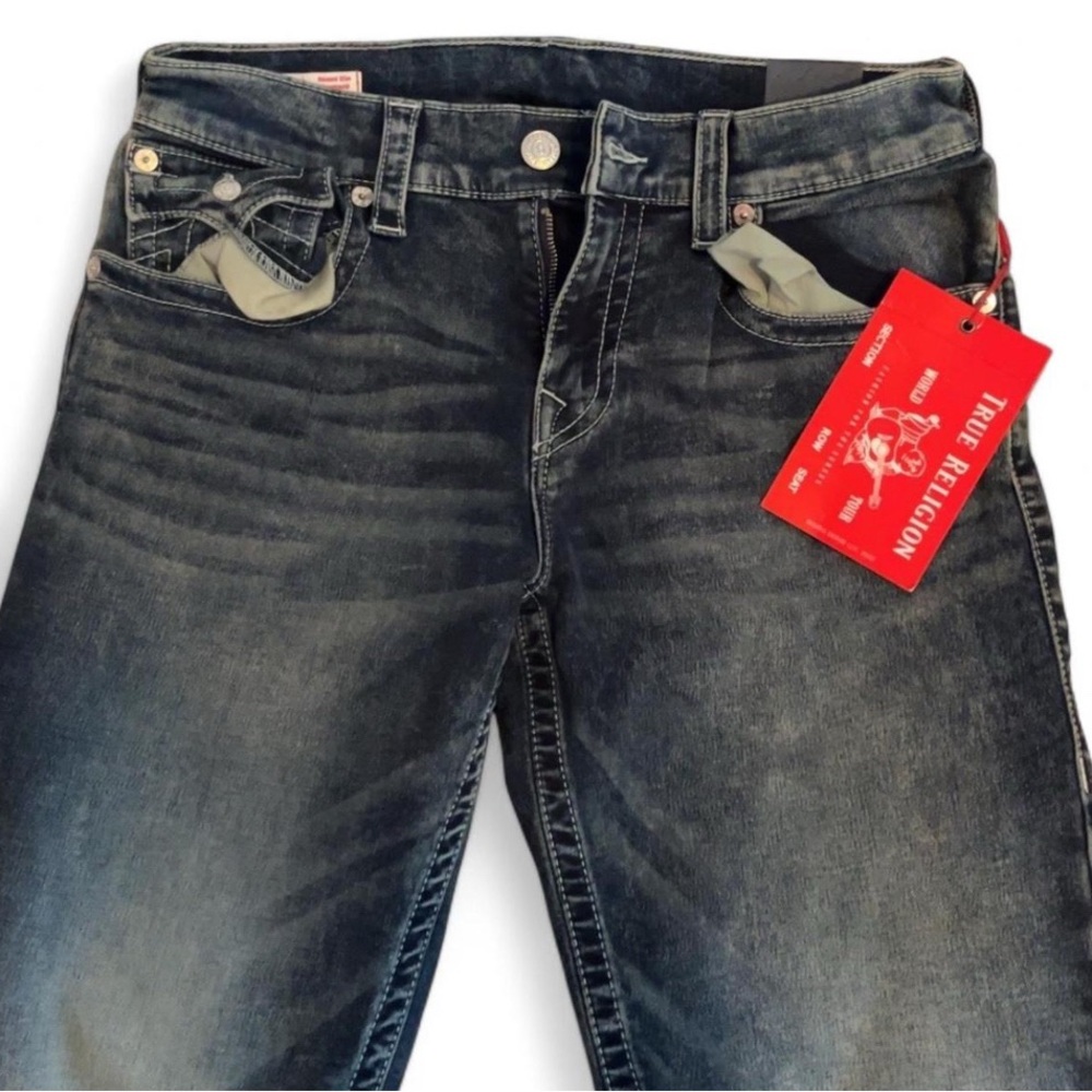 True Religion Men's Black Jeans